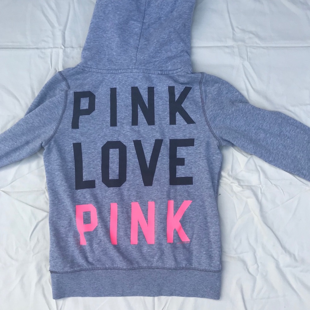 Victoria’s Secret Pink Light Grey Sweatshirt
